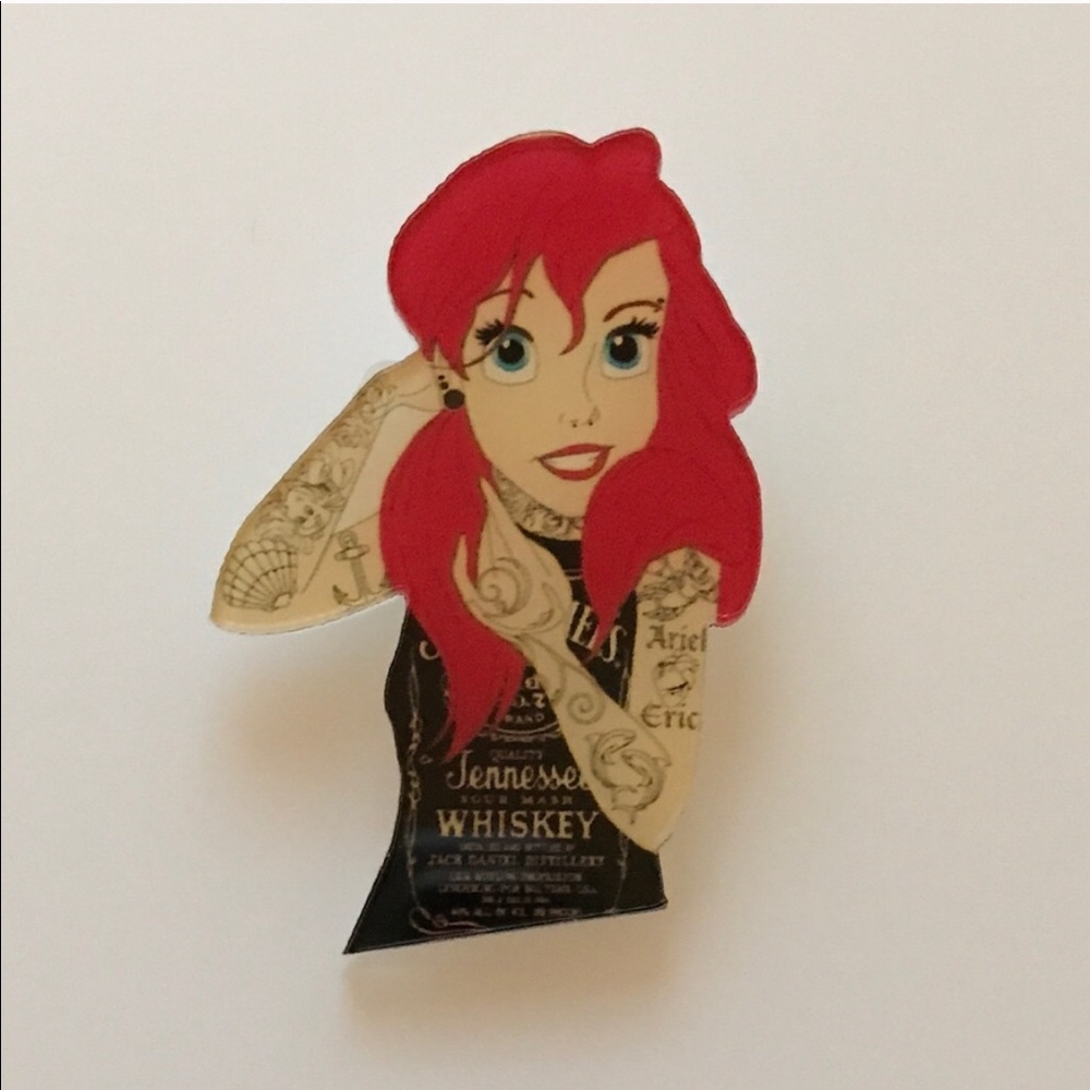Ariel Little Mermaid Tattoo Disney Pin